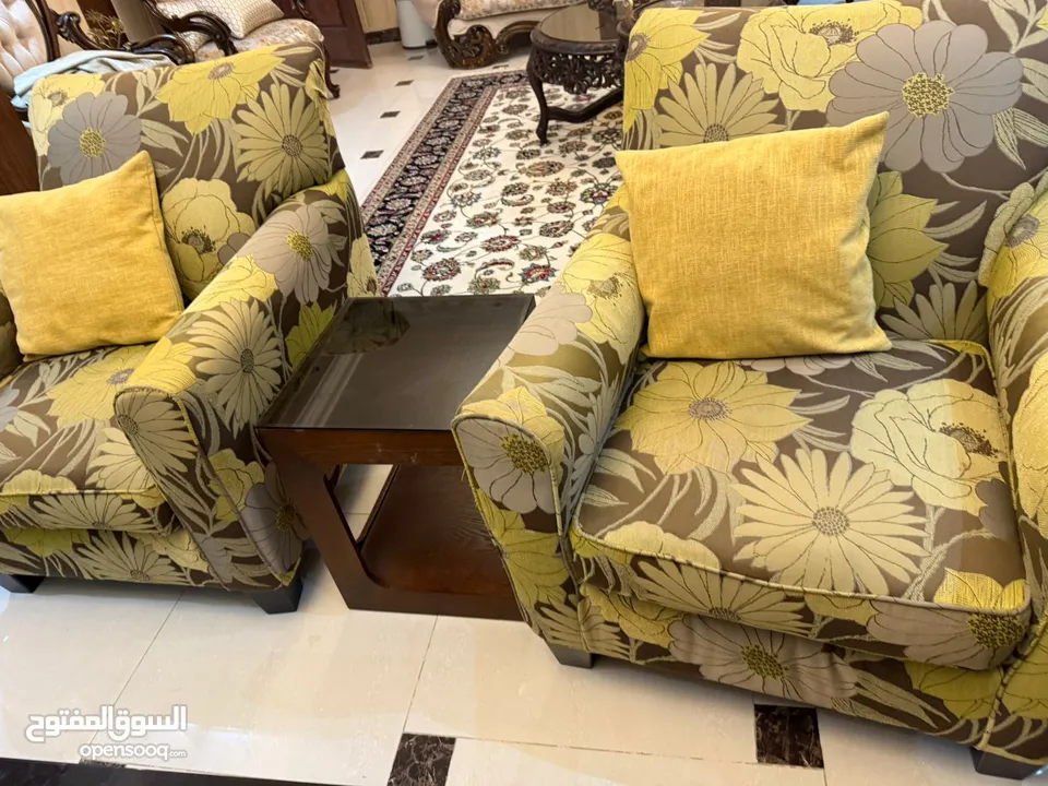 طقم كنب مستعمل اشلي