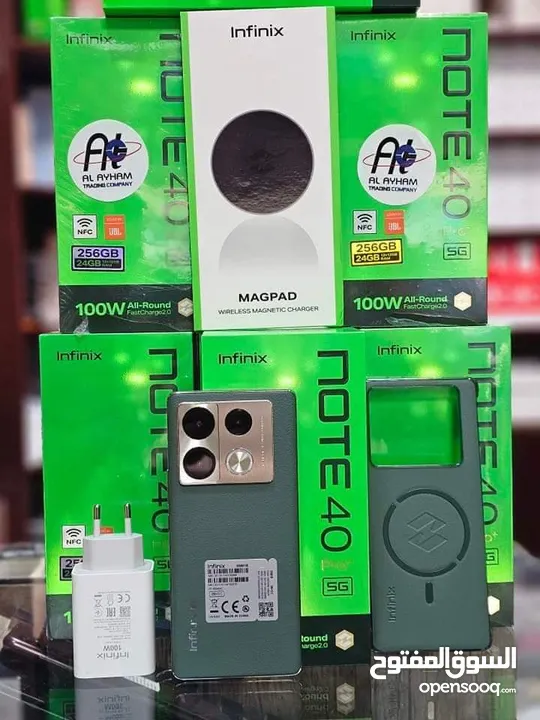 مستعمل ايام Not 40 pro plas 5G رام 24 جيجا 256 اغراضة والكرتونة الأصلية متوفر توصيل