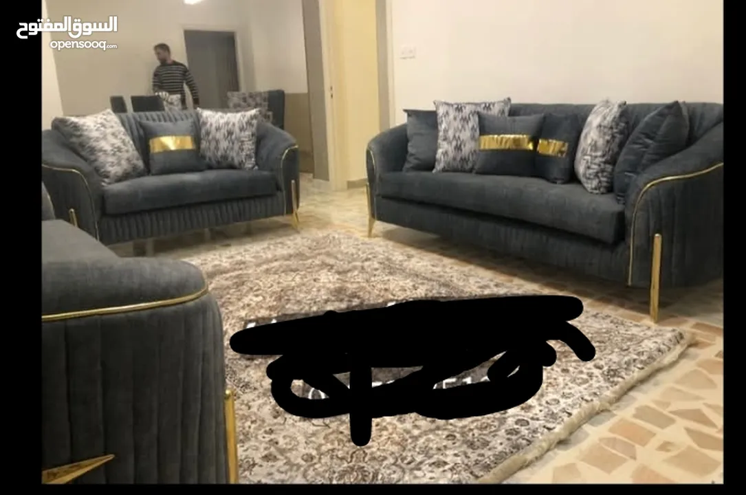 طقم كنب جديد