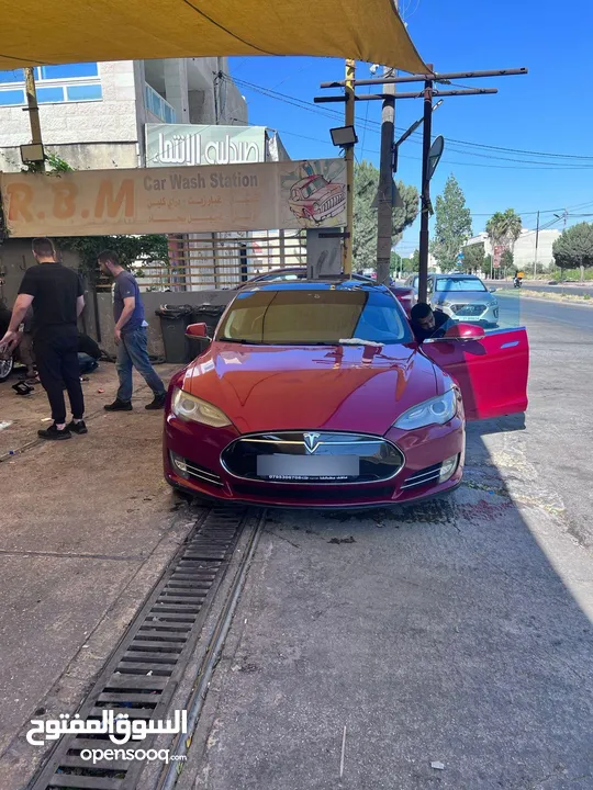 تسلا مودل s85 فحص اربعة جيد فل اضفات