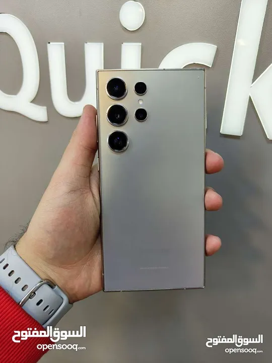 SAMSUNG S24 ULTRA (256GB) / 12 RAM USED /// سامسونج اس 24 الترا ذاكرة256 الرام 12 مستعمل وكاله