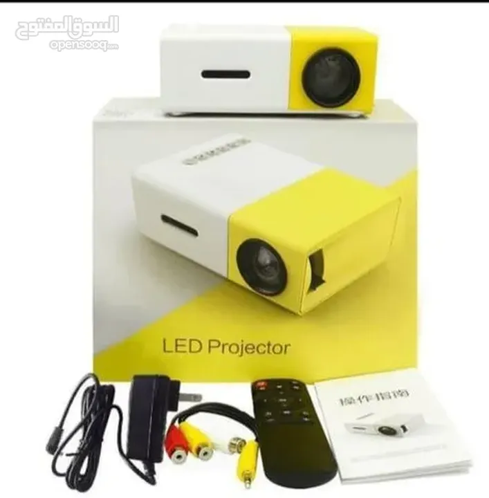 Projector  بروجكتر داتا شو DATA SHOW للمنازل والمكاتب والمدارس وقاعات المؤتمرات
