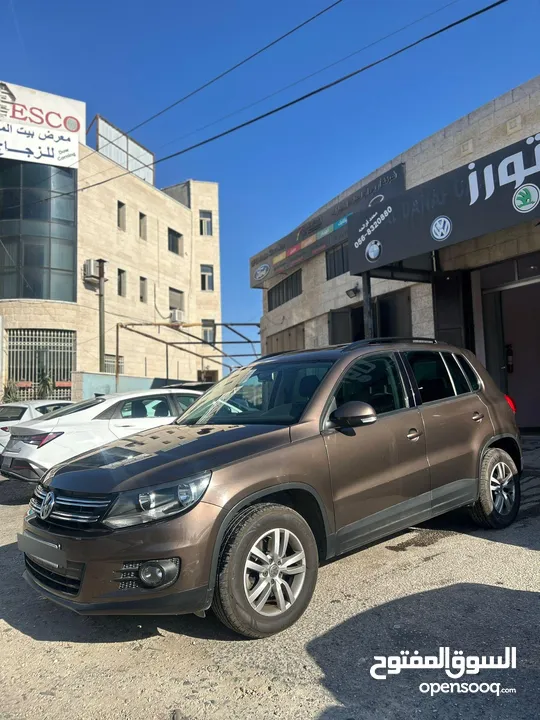 تيجوان 2013 ترخيص 2012 فل مسكر  مطور 2000 بنزين  4×4