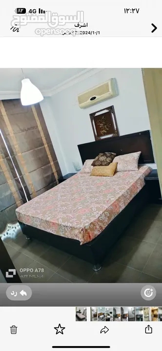 استوديو مفروش للإيجار الجامعه الاردنيه بسعر مغري