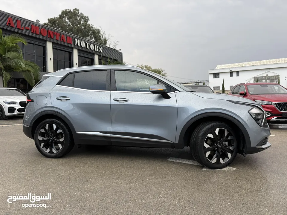 كيا سبورتاج ترخيص 2022 محرك 1600 هايبرد plug in/يقطع على الشحنه 65 كيلو متر
