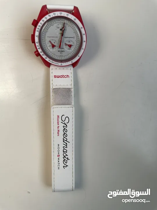 Omega x swatch -( Mission To Mars) ساعة مميزه للبيع بسعر ممتاز