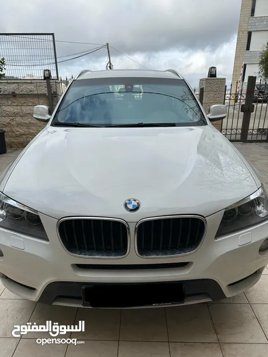 BMW x3 موديل 2013 ماتور 2000 ديزل  يد اولى- السيارة اصل شركة نخب اول، حالة ممتازة جدا
