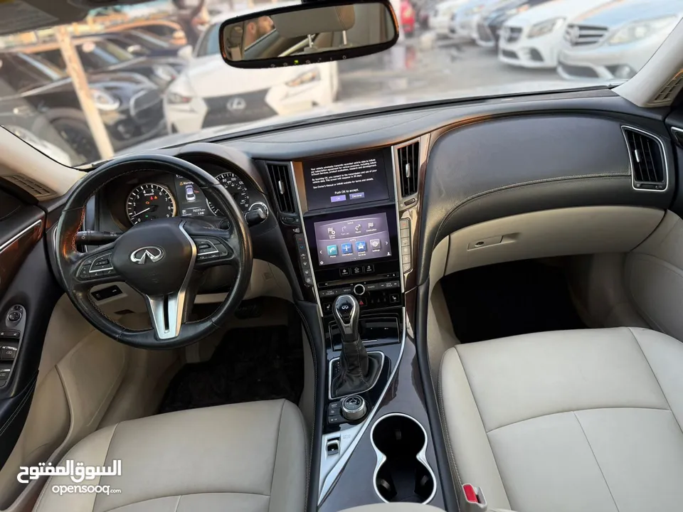 Infiniti Q50, imported from America, 6 cylinder, 2018