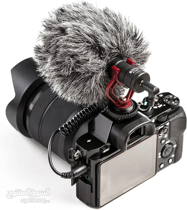 مايك تسجيل احترافي من براند بويا الأصلي للتسريمنغ والبودكاست Boya BY-MM1 Mic for PC & Smart Phone