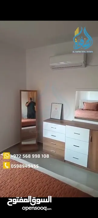 استديو مميز مفروش للايجار قريب من وسط البلد