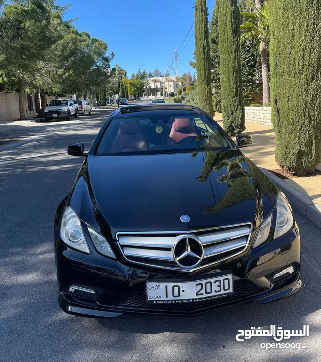 مرسيدس بنز E250 كوبيه 2010 AMG Kit  غرغورية مالك واحد بحالة الوكالة