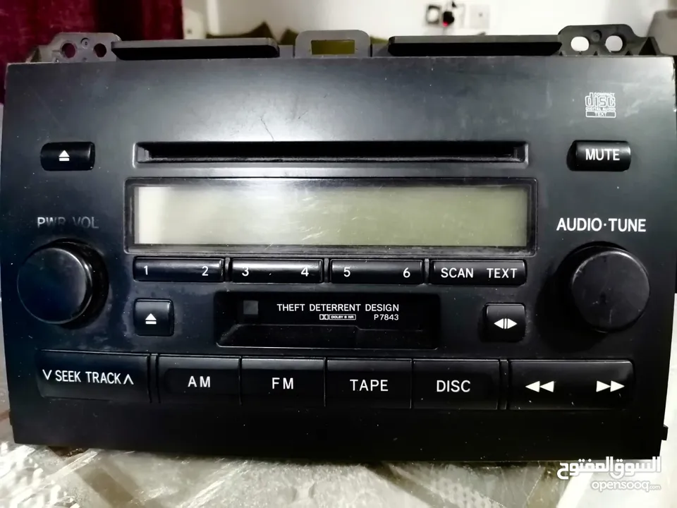 Toyota PRADO Radio/Stereo + KENWOOD Stereo