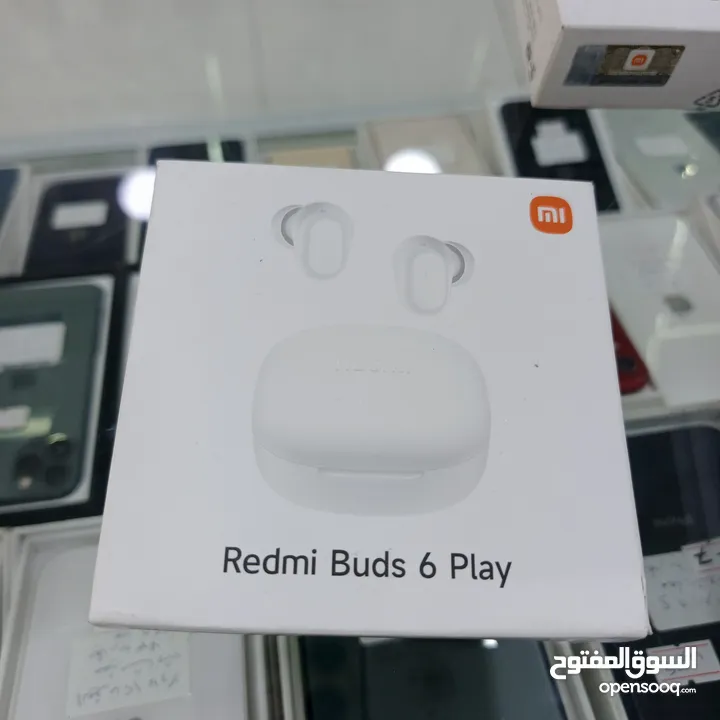 Redmi Buds 6 play بلوتوث الاصليه