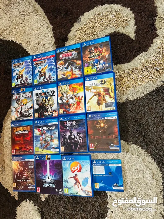 سيديات ألعاب بلاسيتشن 5/4