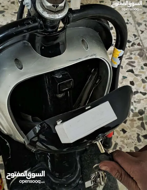 دراجه كهربائيه  بطاريات جداد