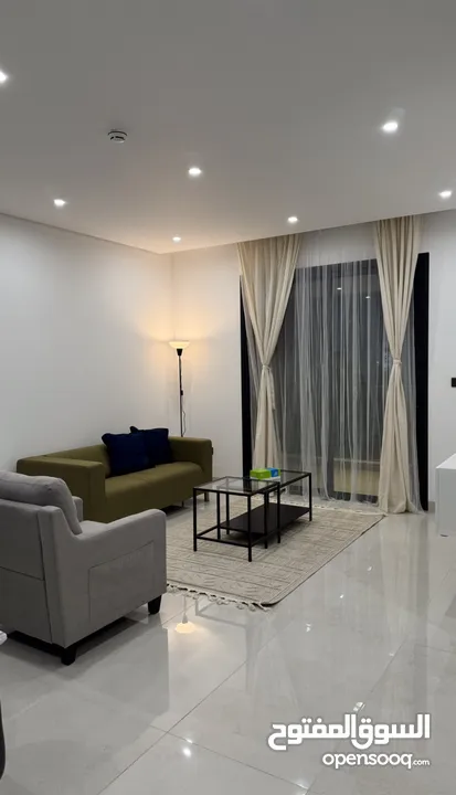 شقة مفروشة بتشطيبات جديدة للإيجار في الموج لاجون ،  Furnished apartment With new Finishes In Almouj