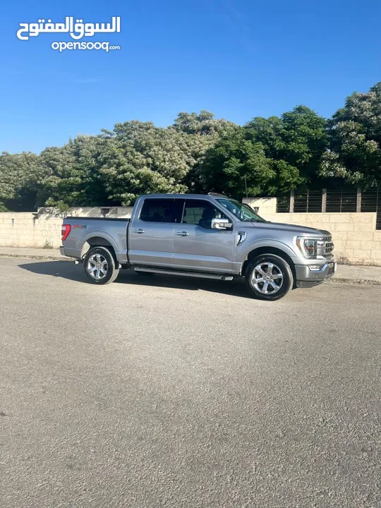 FORD F-150 2021 Lariat  Hybrid POWER-BOOST  فورد f150 بحال الوكاله- بدون الرقم