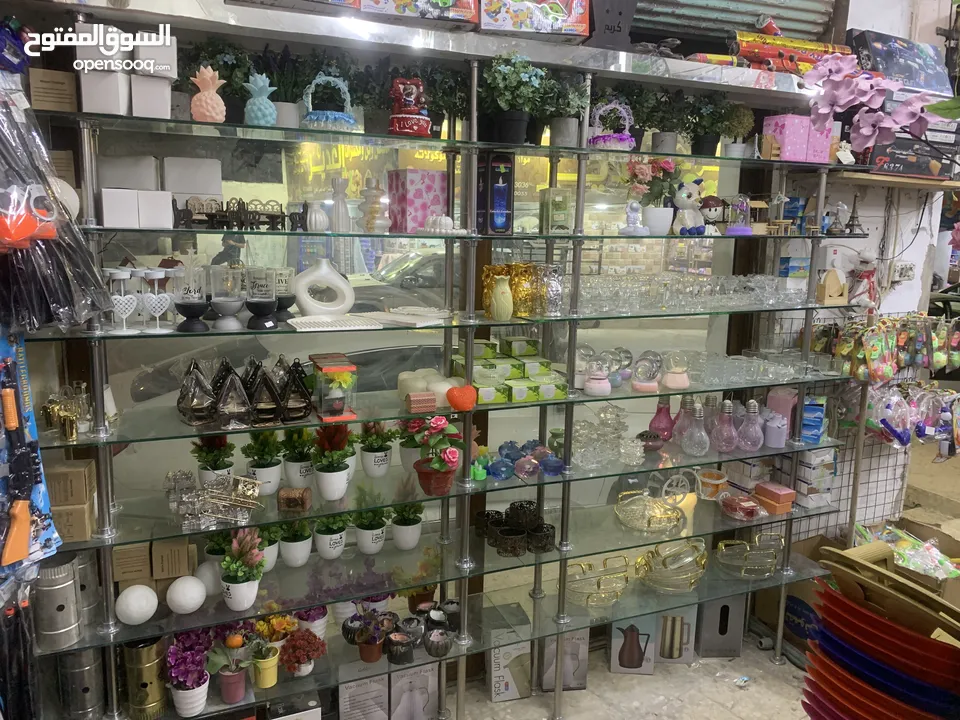 ستاند ( ارفف زجاج وعمدان كروم اصلي )