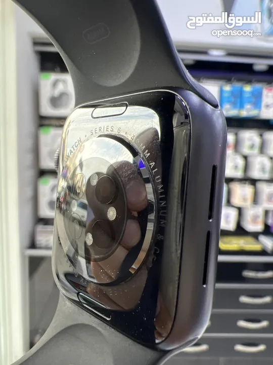 Used Apple Watch Series 6 (40mm) ساعة ايفون الاصلية اصدار السادس (قياس40مم)  مستعملة بطارية 97٪؜ ///