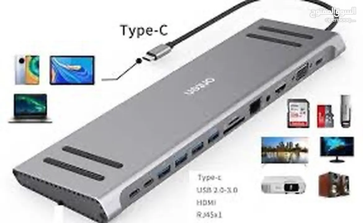 تحويله من type-c الى 14in1