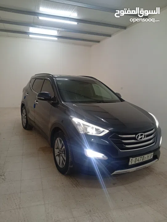 جيب هونداي سنتافي متور 2000 فل ما عدا فتحة لون بترولي مميز سعر حرق على الكاش