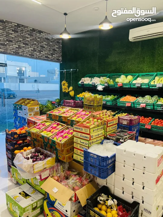 Vegetable and fruits shop for sale