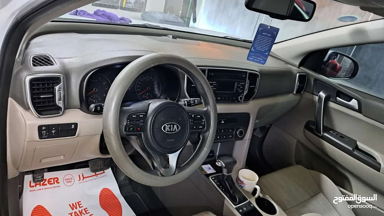 KIA SPORTAGE WHITE 2017