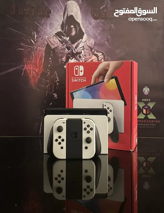 Nintendo switch Oled بحاله الجديد