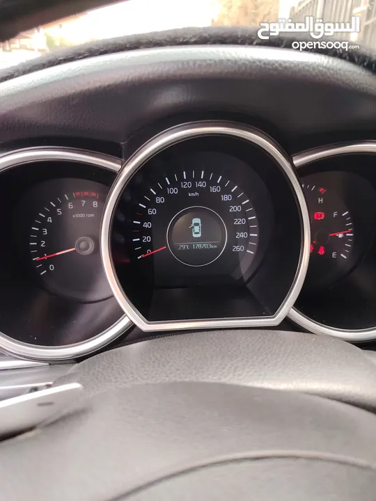 كيا اوبتيما موديل 2014 ماتور 2000cc بنزين اصلي  .