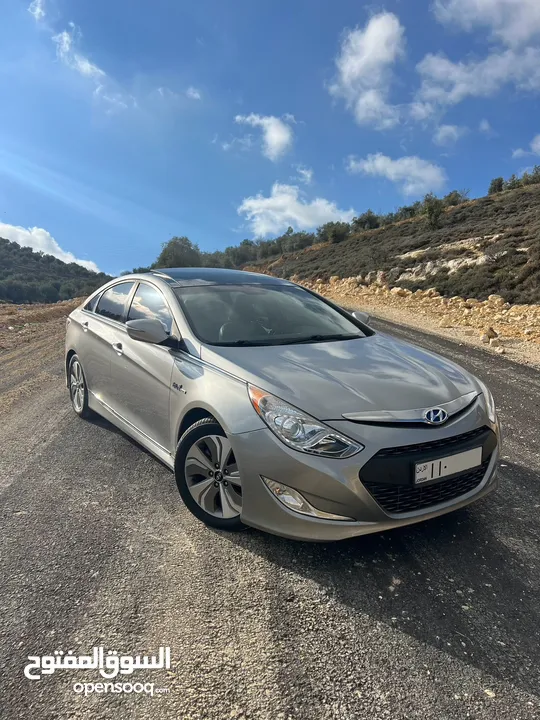 Hyundai Sonata Limited 2015 Hybrid فحص كامل وارد الوكالة مالك اول