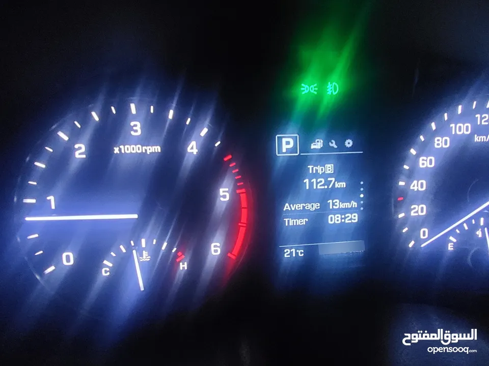 هيونداي توسان ترخيص 2017 بحالة الوكالة بسعر حرق