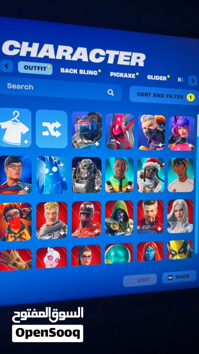 للبيع حساب فورت نايت 120 (بيعه سريعه)