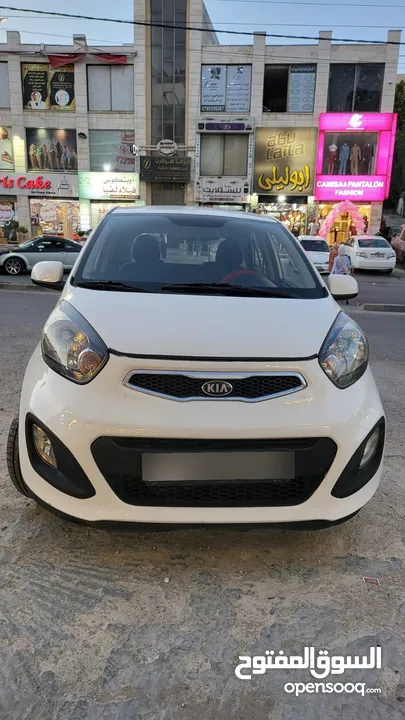 سيارة للبيع كيا بيكانتو موديل 2014 اتوماتيك بسعر مغري وفي مجال بالسعر للجادين