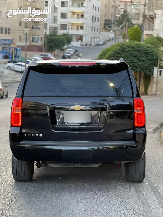 شيفروليه تاهو موديل 2020 فحص كامل وارد وصيانة الشركة بحالة الوكالة لون اسود فُل ابوشن ما عدا الفتحة