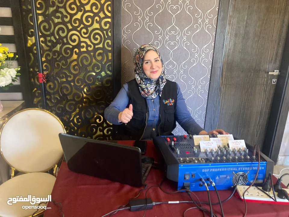 تأجير دي جي بأشراف منسقات محترفات ( إربد)