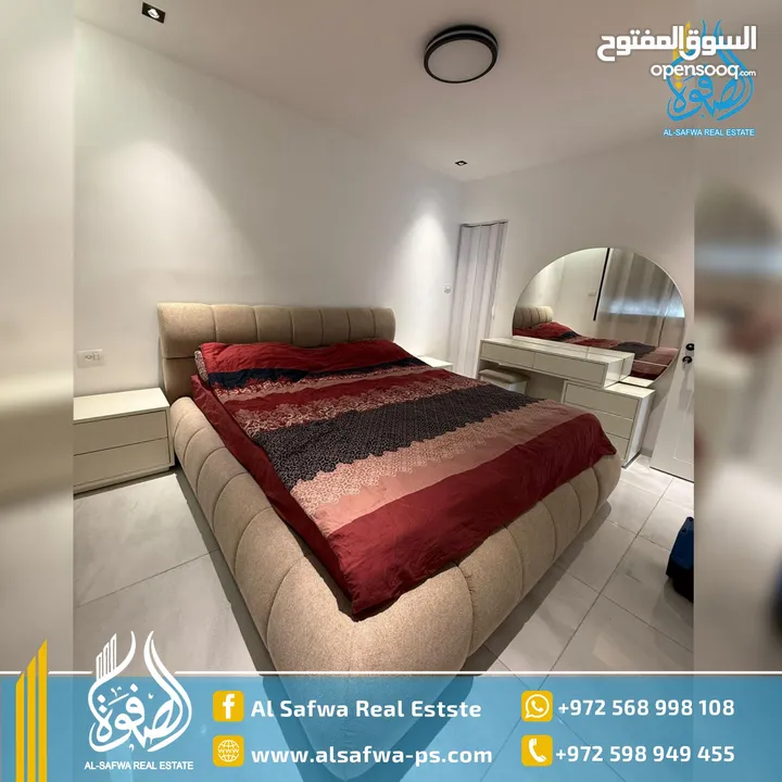 شقه جديده مميزه و مفروشه سوبر ديلوكس الماصيون قرب زحيمان