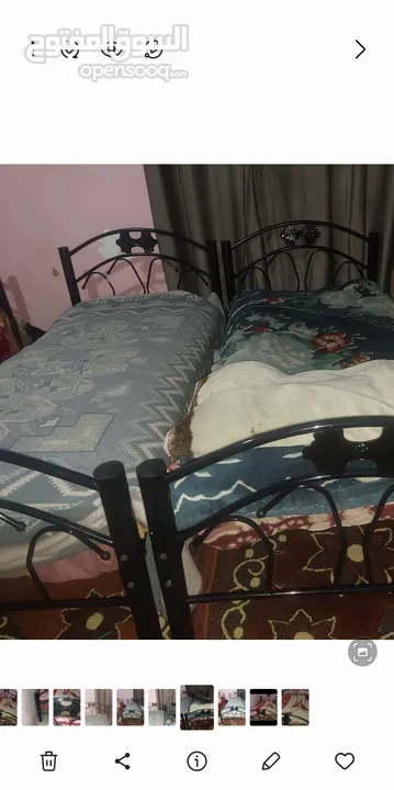 تخت مفرد عدد 3 بحاله الوكاله تم شرائهم خلال اسبوعين والبيع بداعي السفر