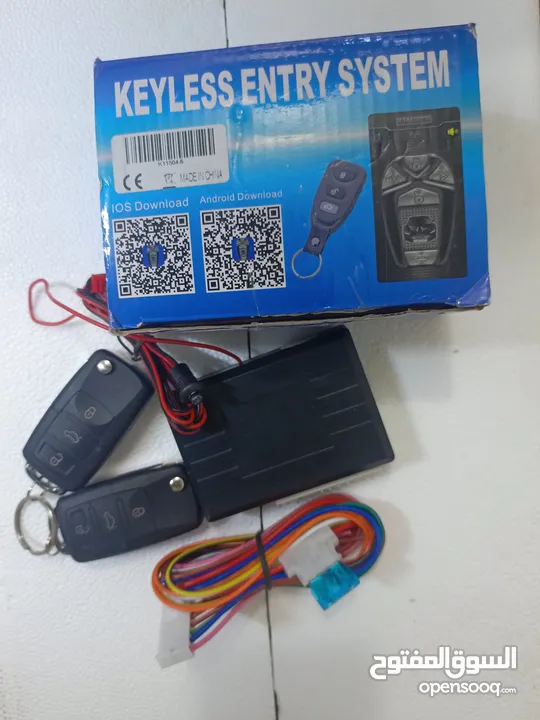 سنتر لوك جهاز تحكم عن طريق الموبايل Car Universal Auto Alarm Systems Car Remote Central Kit Remote C