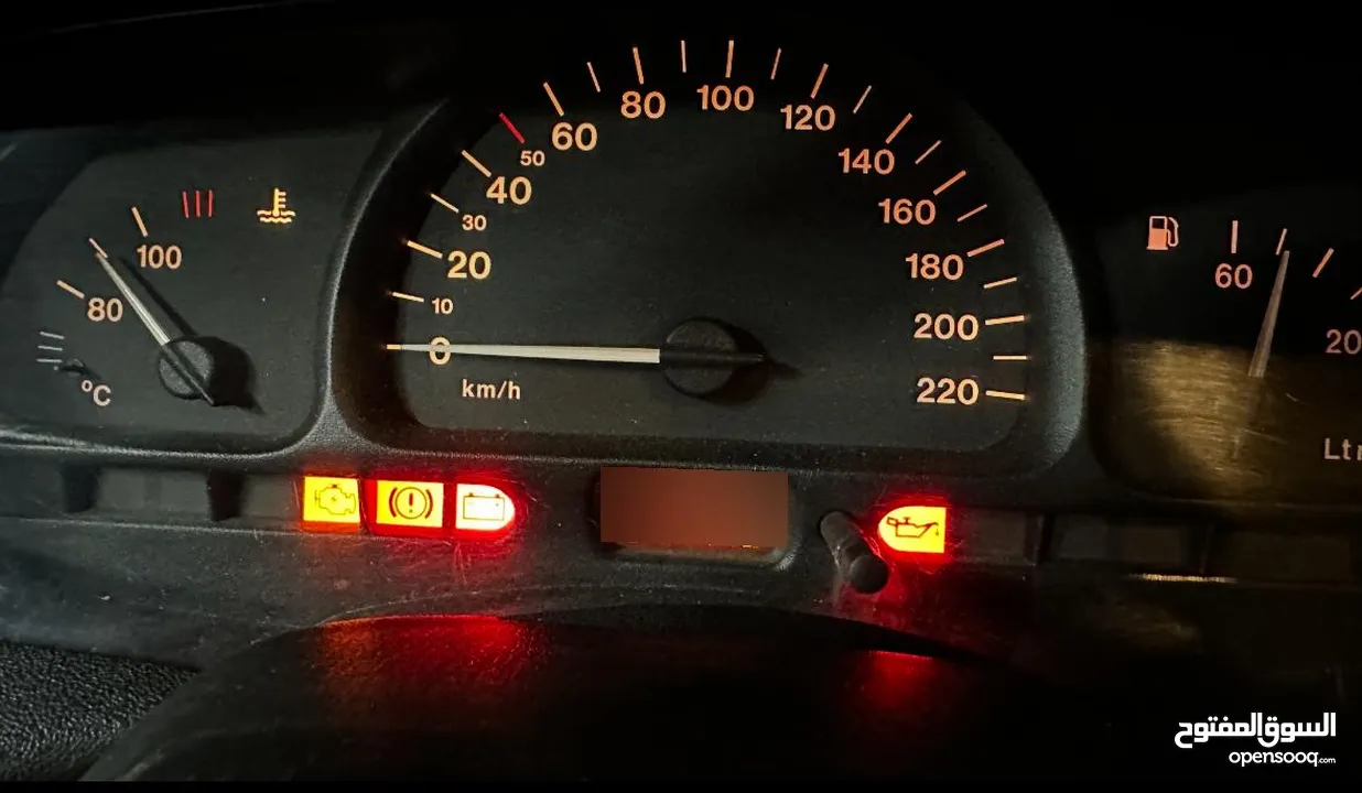 اوبل فكترا 1998للبيع  مطور 1600 جنط مغنيسيوم  شبابيك امامية كهربائية  دهان الشركة يد0