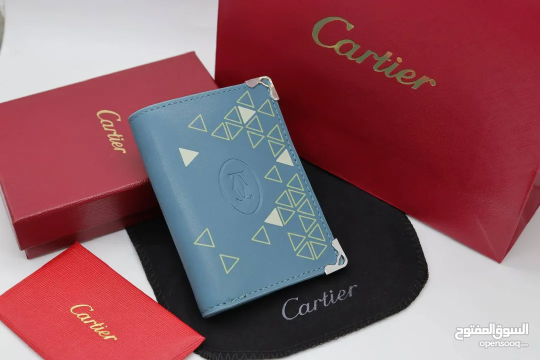 محفظة كارتير رجالية .. Cartier men's wallet جودة عالية بأشكال وألوان متعددة ..اطلبها الآن.