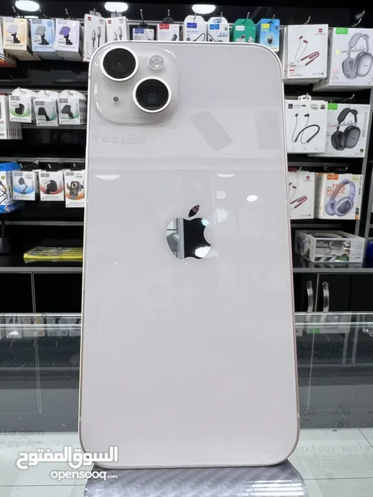 ايفون 14 بلس (128) جيجابايت مستعمل بحالة ممتازة بطارية 91٪؜ iPhone 14 Plus  Used like New B91%