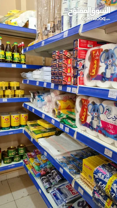 محل سوبر ماركت و عروض للبيع (خلو) في طبربور بابين مساحة 120متر 70 متر داخلي و 50 متر ساحة خارجية