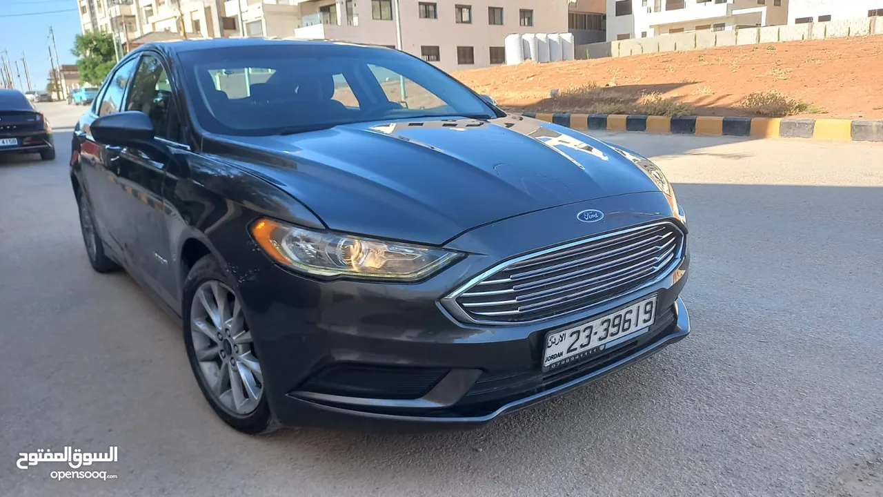 فورد فيوجن اس اي 2017 فحص كامل لون فيراني مميز بسعر مغري قابل للبدل