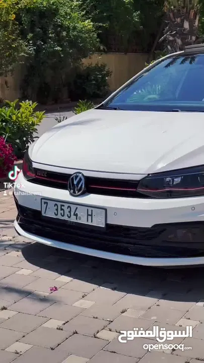 بولو Gti ترخيص 2020 عداد قليل جدا