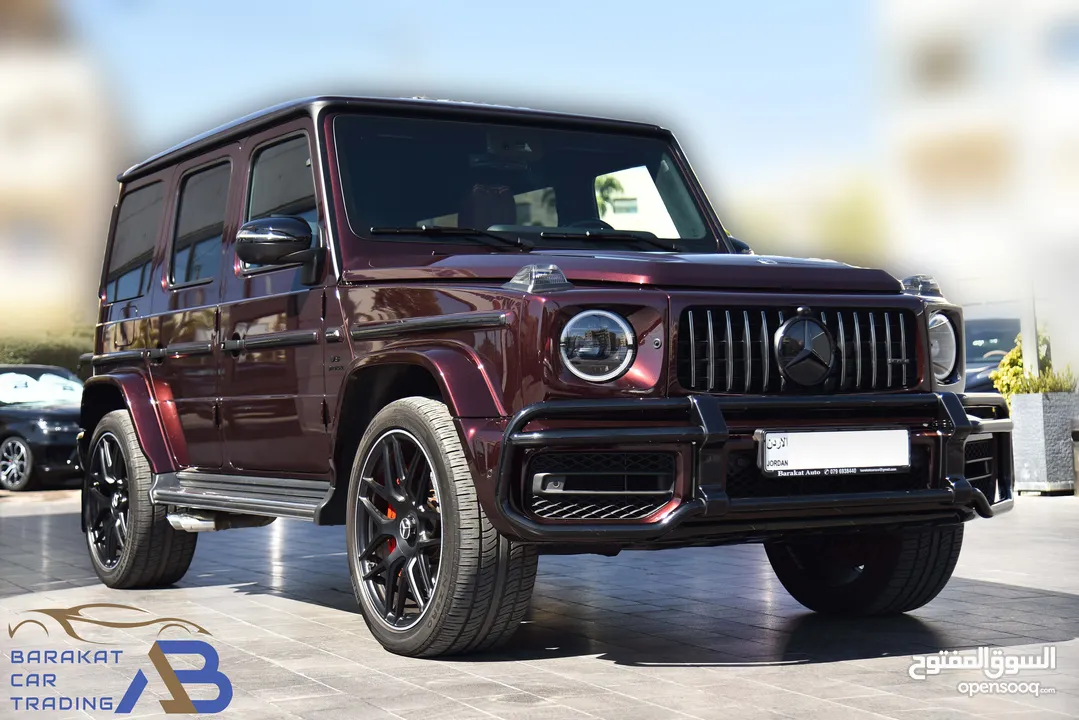 مرسيدس جي كلاسG63 AMG نايت بكج وارد وكفالةالوكالة 2023 Mercedes G63 AMG Night Package 4.0L V8 4MATIC