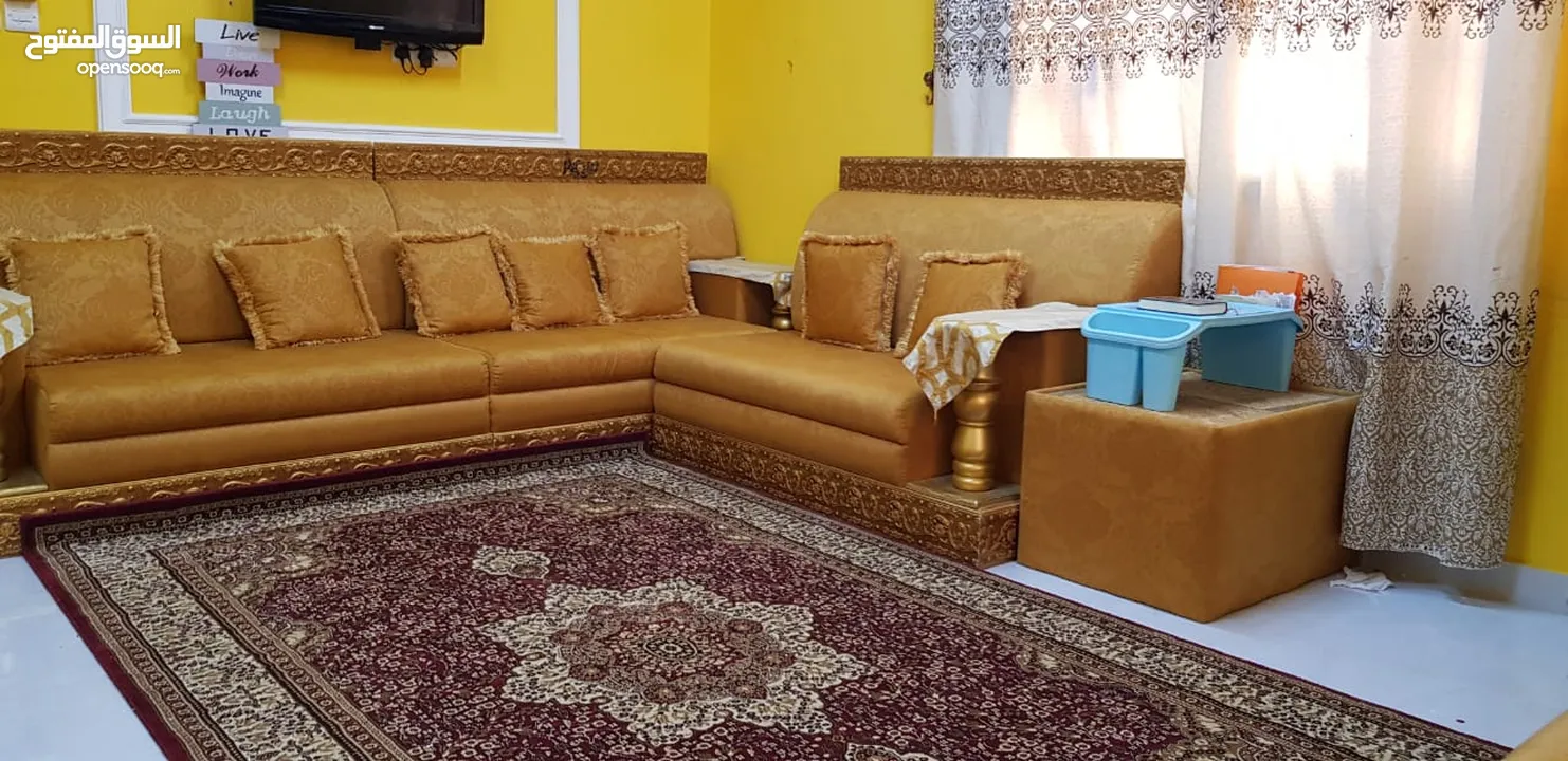 بيت في السعادة قريب جامعة ظفار  مفروش للايجار  House in Al Saada near Dhofar University For rent