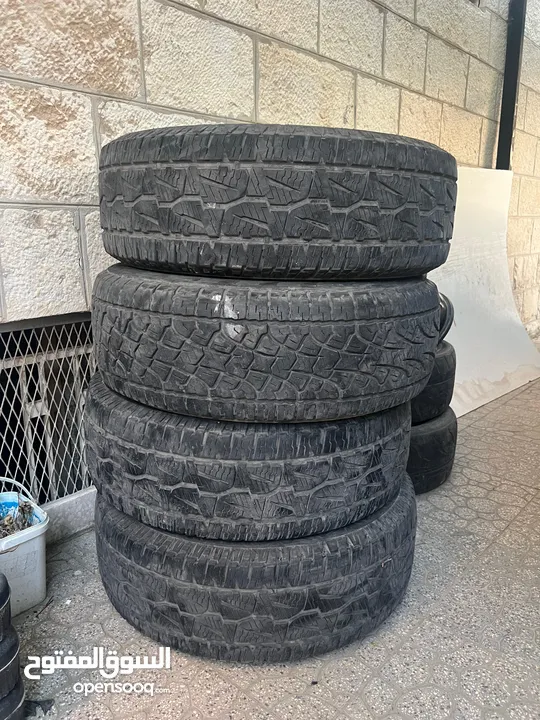 طقم كوشوك بريدجيستون A/T  265/70/16