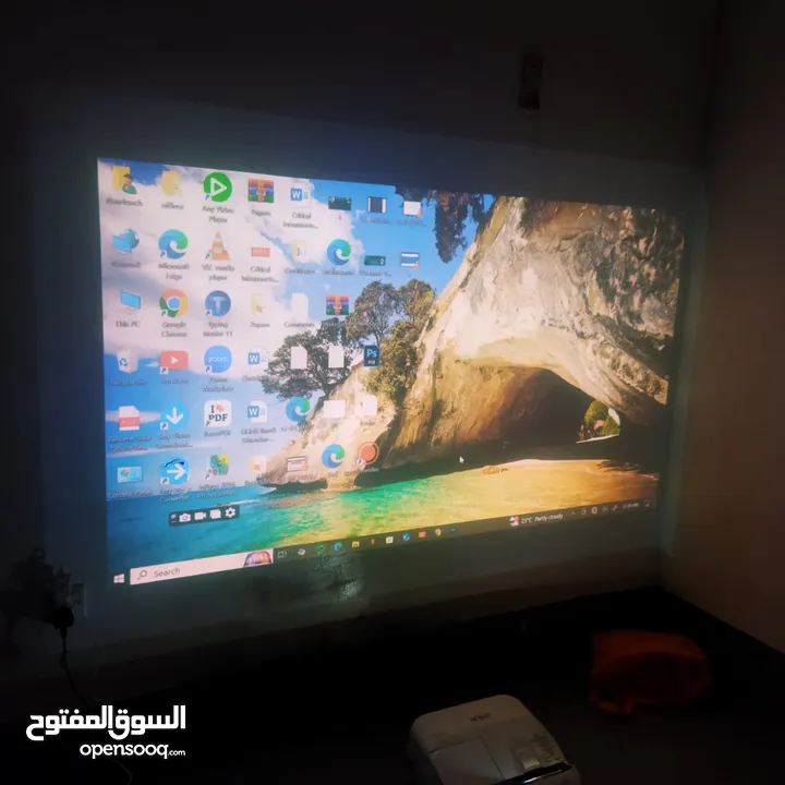 projector original epson with original remote and nfc screen sharing