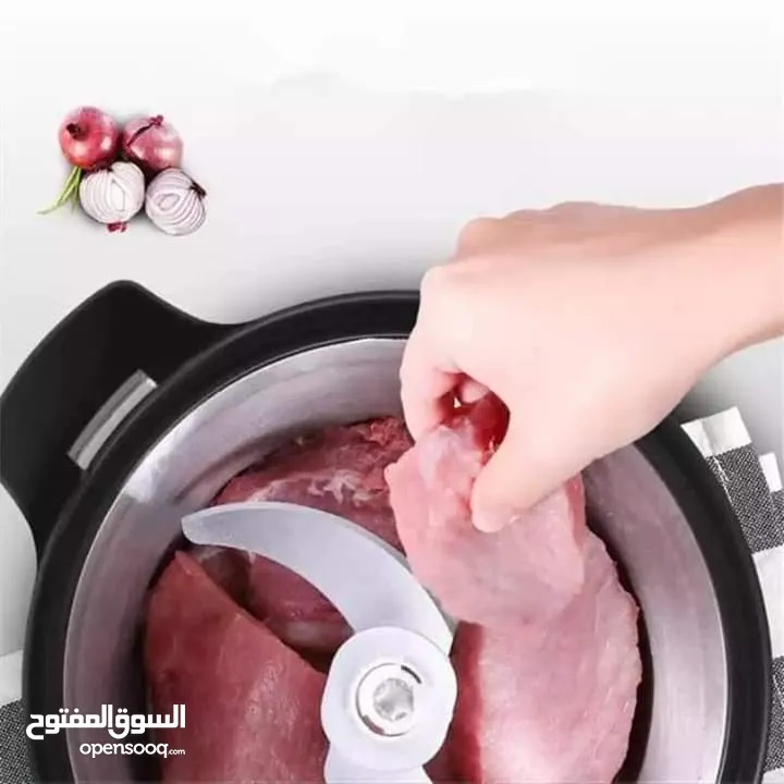 مفرمة الملوخيه واللحوم والخضار الصناعيه الجباره الاصدار الجديد 1000