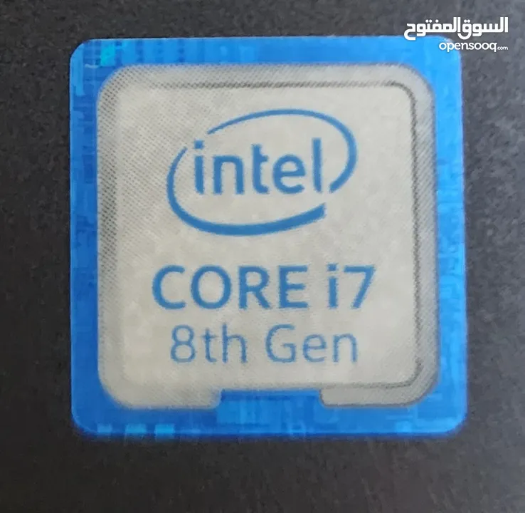 لابتوب دل نظيف جدا  c7 gen 8 Ram 8 Ssd256  VGA 2  14in